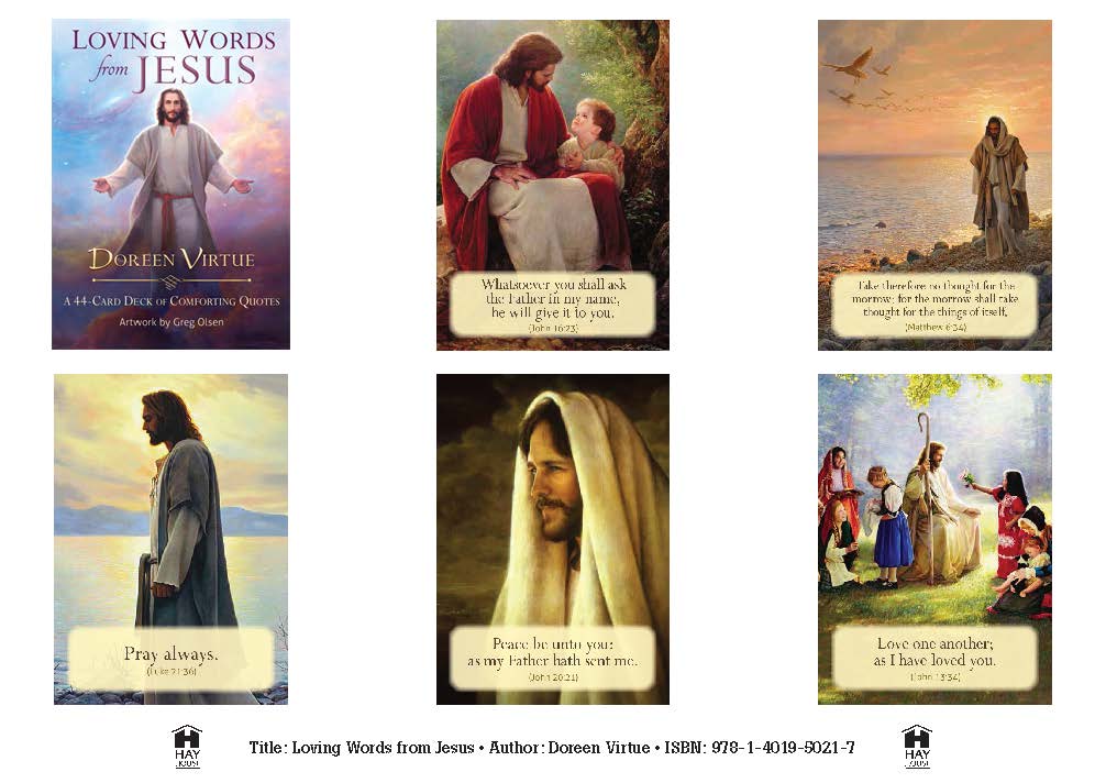 Loving Words from Jesus Cards - Ancient Dream